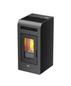 Stufa a pellet canadian stove 'vancouver 14' grigio 12,9 kw